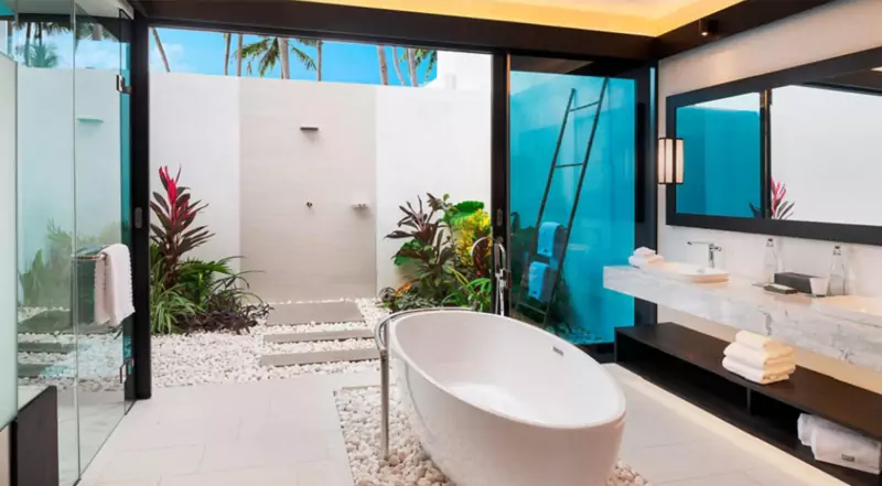 Family Beach Villa with Pool