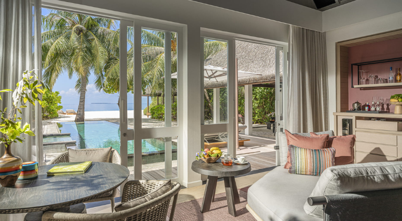 Family Beach Villa with Pool