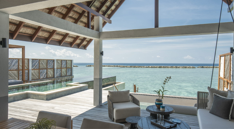 Sunrise Water Villa with Pool