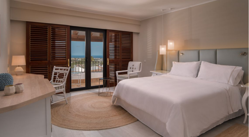 Classic Panoramic Guest room, 1 King, Panoramic view, Terrace