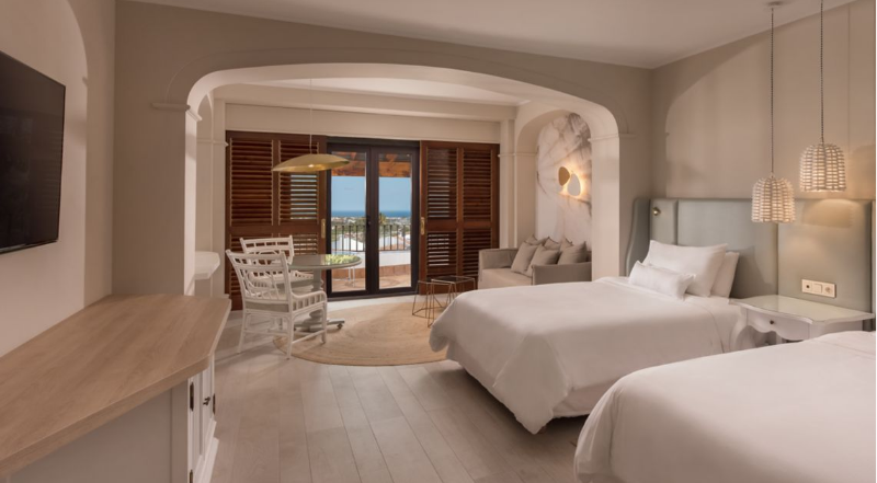 Deluxe Panoramic Larger Guest room, 2 Queen, Panoramic view, Terrace