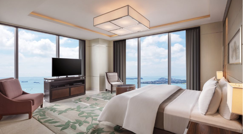 Club Lounge Access 1 Bedroom Presidential Suite, 1 King, Harbor View