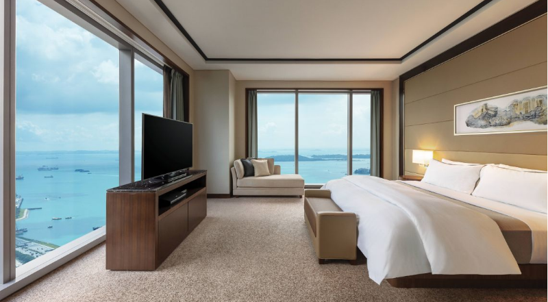 Club Lounge Access 1 Bedroom Suite, 1 King, Harbor View