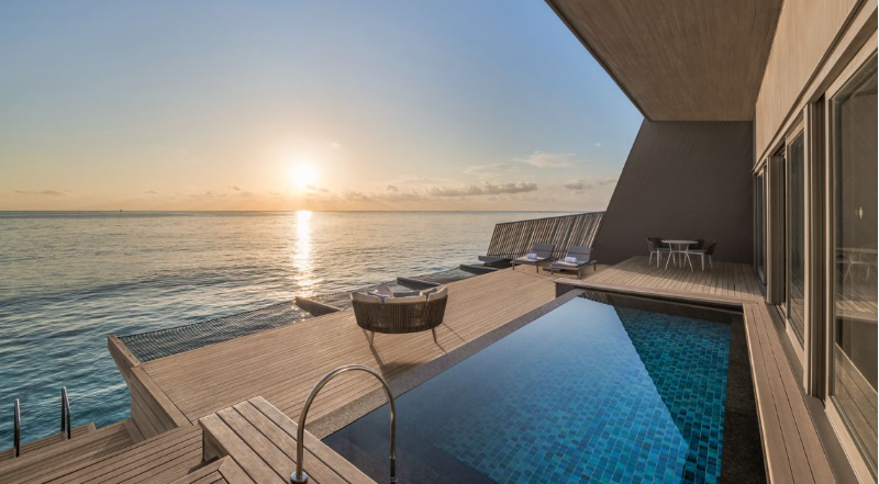 Sunset Overwater Villa