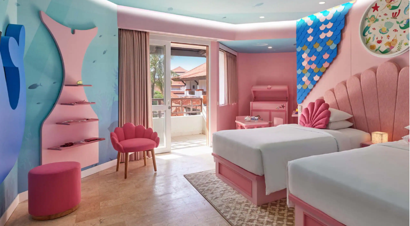 Mermaid-Themed Connecting Room