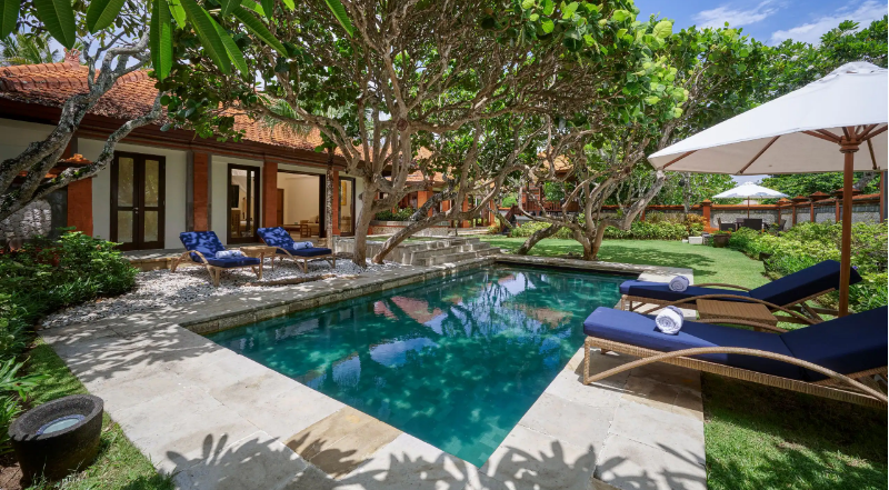 Three‑Bedroom Premier Beachfront Pool Villa